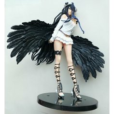 Альбедо. Сборная фигурка героини аниме "Повелитель". Albedo манга Overlord, девушка. Размер 22 см Нет бренда