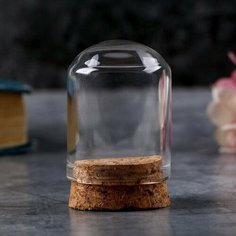 Основа для творчества и декора - клош, набор 6 шт, размер 1 шт. — 3,5 × 6 × 3,5 см No Brand