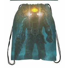 Сумка-мешок для обуви BioShock, Биошок №10 Migom