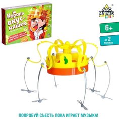 Настольная игра «Король вкусняшек», корона на голову Россия