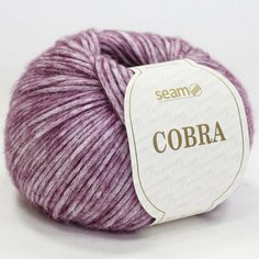Пряжа Seam Cobra Сеам Кобра 16, 70% хлопок 21% мериносовая шерсть 9% альпака, 50 г, 100 м, 1 моток.