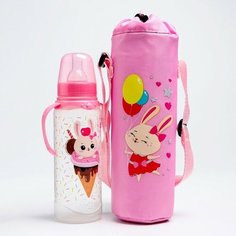 Термо-чехол для бутылочки 250мл «Счастье», микс Mum&Baby