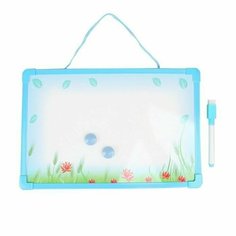 Доска магнитная, маркер и 2 магнита в комплекте, цвета микс Китай