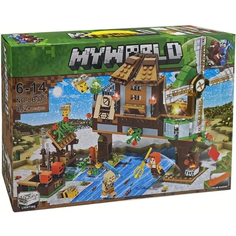 Детский конструктор My world серия "Водная ферма" 402 деталей Toys