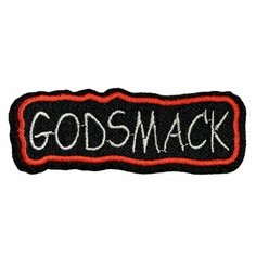 Нашивка, шеврон, патч (patch) Godsmack Logo, размер 8,5*3 см Нет бренда
