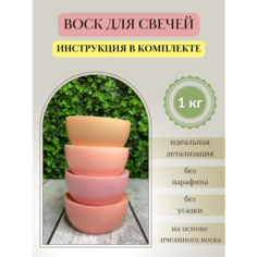 Воск для свечей / Микс 8 / 1 кг Hobbyscience.Ru