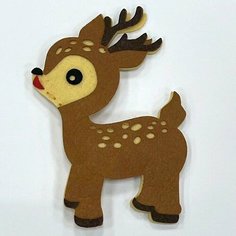 Набор для создания игрушки из фетра «Оленёнок» Школа талантов