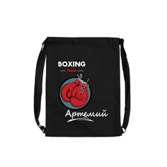 Мешок для обуви "Boxing team. Артемий" Uncle DAD