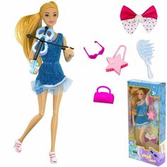 Кукла Miss Kapriz YS1838B1 Мода&Стиль с аксесс в кор.