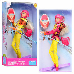 Кукла "Лыжница" с аксессуарами Defa