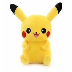 Мягкая игрушка Пикачу 60 см подушка обнимашка No Brand
