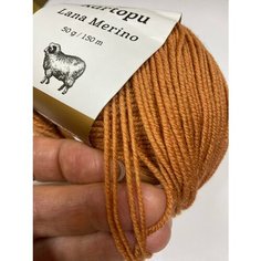 Пряжа Kartopu"Lana Merino"100%мериносовая супервош шерсть,50гр/150м,1шт