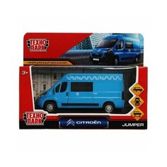 Машина металлическая CITROEN JUMPER метрополитен 14 см, синий Технопарк