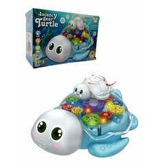 Интерактивная игрушка Черепашка на батарейках / Развивающая игрушка для малышей Нет бренда