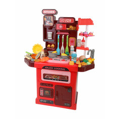 Кухня детская, игровой набор для детей, светозвуковые эффекты, в комплекте 77 предмета Наша Игрушка