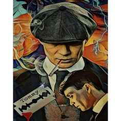 Картина по номерам Томас Шелби 40х50 см АртТойс