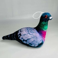 Мягкая игрушка/ голубь принт 3D / размер 26см Ac Fox