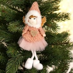 Кукла «Мила в шапочке», на подвесе, цвет микс Noname