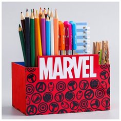 Органайзер для канцелярии MARVEL, Мстители 150 x 100 x 80 мм