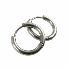 Швензы для сережек Stainless Steel Ring 17 мм (пара), основы, фурнитура для бижутерии Нестандарт