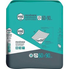Пеленки МАЁ впитывающие одноразовые 60*90см 25шт x 3шт Xindin