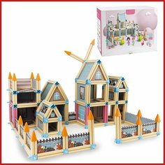 Конструктор пластиковый Замок / Вилла/ Дворец, 310 деталей LX