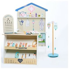 Игровой набор медика «Помощь» 34,5×14,5×78 см Noname