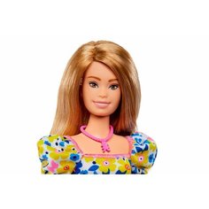 Кукла Barbie с синдромом Дауна в цветочном платье Mattel FBR37 / HJT05