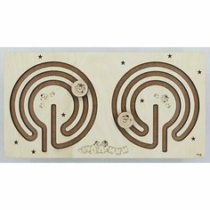 Чудасики Головоломка Межполушарная доска «Месяц и луна»