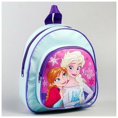 Рюкзак детский кожзам «Frozen heart», Холодное сердце, 26,5 х 23,5 см Disney