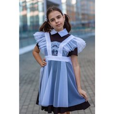 Школьный фатиновый фартук для девочки", рост 146-152/42 без бренда