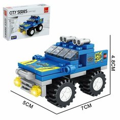 Конструктор Город «Машинки», 8 видов микс Peizhi