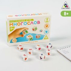 Настольная игра «Многослов» на составление слов Россия