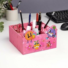 Органайзер настольный Фруктовый 9 отделений 19х19х12 Китай