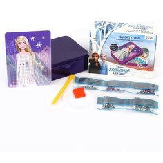 Алмазная вышивка на шкатулке Холодное сердце: Эльза 8.5*11.5 см Россия