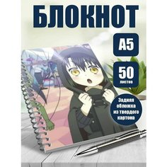 Блокнот А5 аниме Сомали и лесной дух
