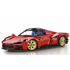 Конструктор Technic техник Гоночная красная машина SP3 1958 деталей Lion King