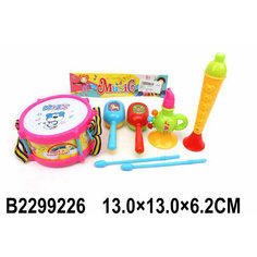 Набор музыкальных инструментов 3798-3 в пак. Китайская игрушка1