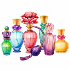 Алмазная мозаика, 30 × 40 см, полное заполнение, с подрамником «Прекрасный парфюм» Рыжий кот