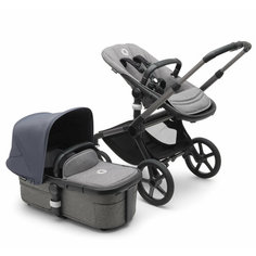 Коляска 2 в 1 Bugaboo Fox 5 Graphite/Grey Melange/Stormy Blue