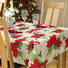 Отрез ткани для Скатерти "Christmas", 136х160 см Kauffort