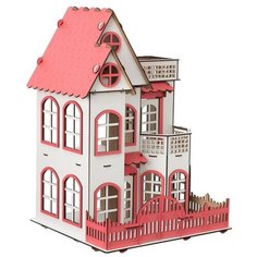 Кукольный домик белый 1 шт Китай