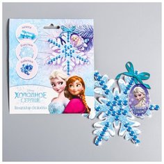 Новогодняя снежинка для декорирования, Холодное сердце Disney