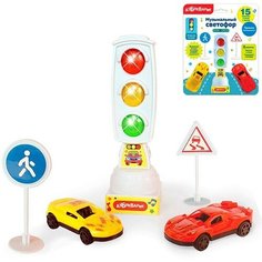 Музыкальная игрушка 4630027291301 Музыкальный светофор Азбукварик