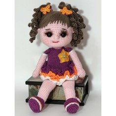 Игрушка мягкая "Кукла". Ручная работа. без бренда
