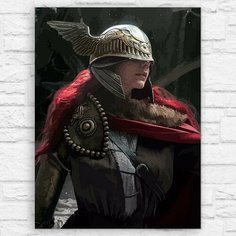 Картина по номерам на холсте игра Elden Ring Маления (PS, PC, XBOX, SWITCH) - 12594 В 30x40 Бруталити