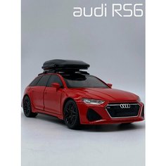 Металлическая коллекционная машинка Audi RS6 Avant Play Vroom