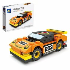 KAZI Конструктор Гонка «Мощные моторы», 8 в 1, микс