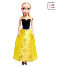 Кукла ростовая «Сказочная принцесса» в платье, звук, высота 45 см, микс NO Name