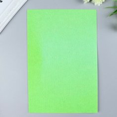 Фетр жесткий 1 мм 20х30 см салатовый Noname